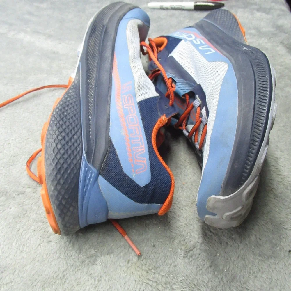 La Sportiva Prodigio Women 9 Trail Running Shoes Blue‎ Orange Lightweight Jog